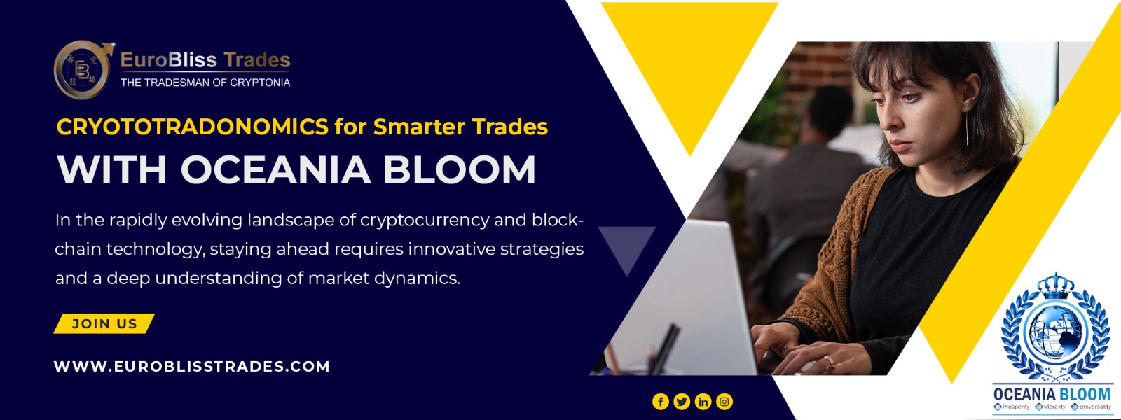 CRYOTOTRADONOMICS for Smarter Trades with Oceania Bloom